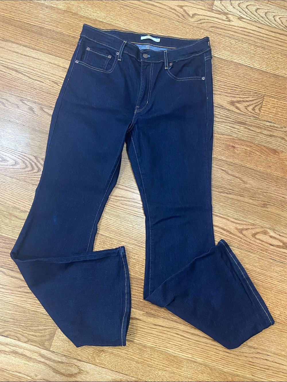 Levi's Dark Blue Bootcut Jeans